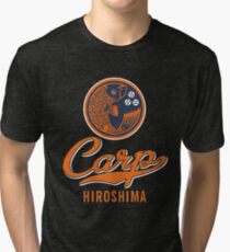 Hiroshima Karpfen Logo Retro Vintage T-Shirt