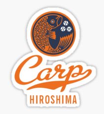 Hiroshima Carp Logo Retro Sticker