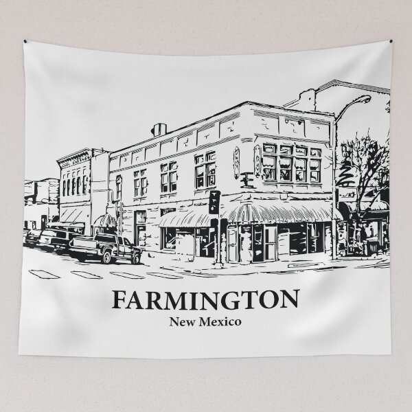Item preview, Farmington - New Mexico designed and sold by Lakeric Cityscapes.