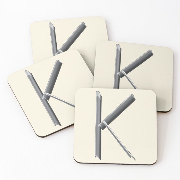 Item preview, 3D Metallic Letter K Typography Design designed and sold by Tem‑Tip of pen.