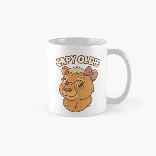 Item preview, Capy Oldie – Wise Cartoon Capybara Illustration designed and sold by CapyToon.