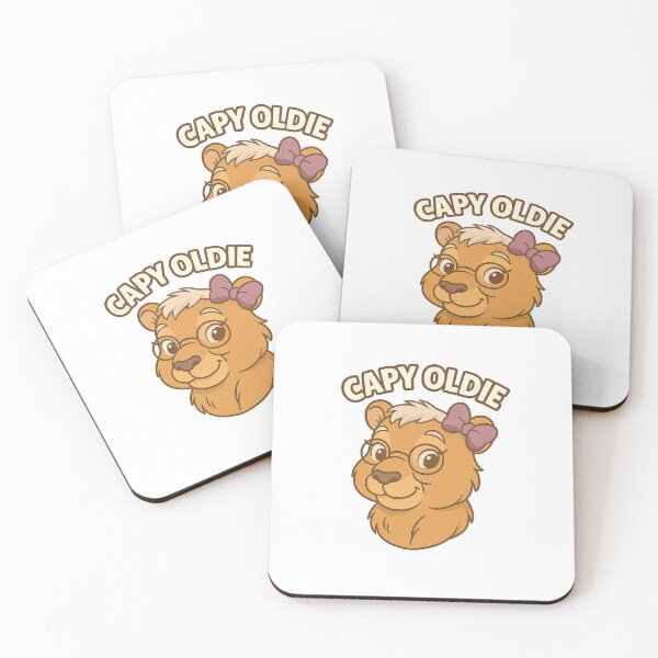 Item preview, Capy Oldie – Wise Cartoon Capybara Illustration designed and sold by CapyToon.