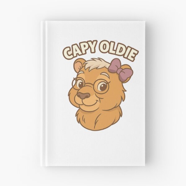 Item preview, Capy Oldie – Wise Cartoon Capybara Illustration designed and sold by CapyToon.