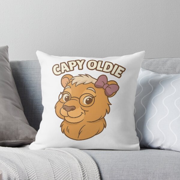 Item preview, Capy Oldie – Wise Cartoon Capybara Illustration designed and sold by CapyToon.