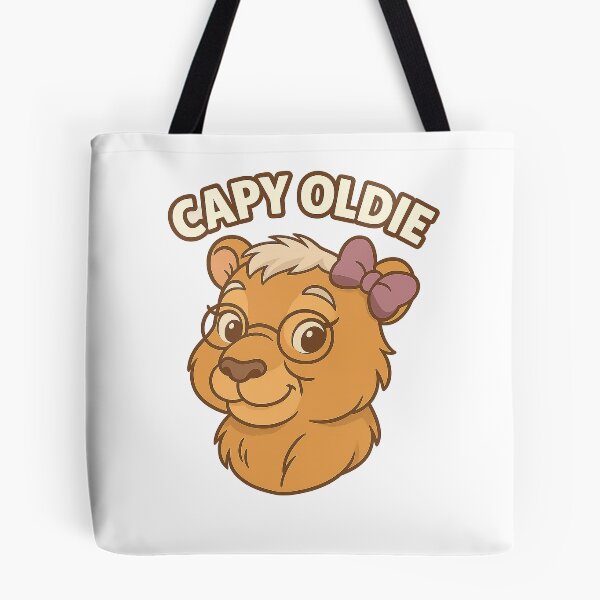 Item preview, Capy Oldie – Wise Cartoon Capybara Illustration designed and sold by CapyToon.
