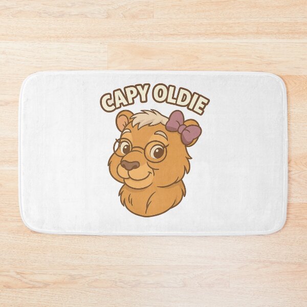 Item preview, Capy Oldie – Wise Cartoon Capybara Illustration designed and sold by CapyToon.