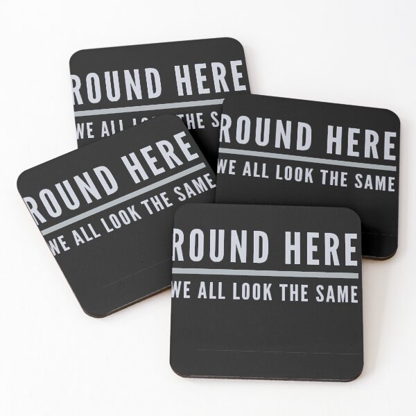 Item preview,  We All Look The Same (Grey) designed and sold by MichaelYona.