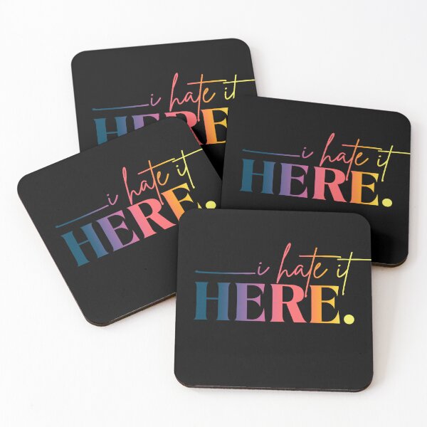 Item preview, I Hate It Here Retro Gradient Funny Statement designed and sold by ameirkessao.