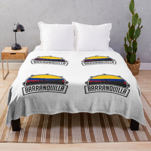 Item preview, Barranquilla Colombia Skyline Travel Souvenir Colombian Flag designed and sold by willardgarret.