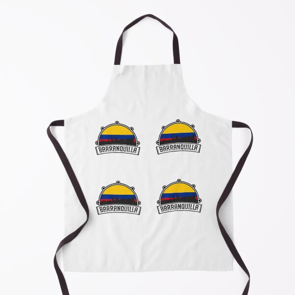Item preview, Barranquilla Colombia Skyline Travel Souvenir Colombian Flag designed and sold by willardgarret.
