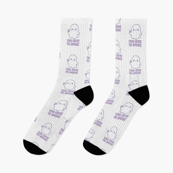 Item preview, Too Cute To Spook Kawaii Ghost Pastel Halloween Design designed and sold by Sitred123.