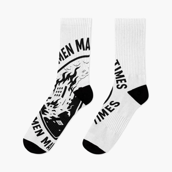 Item preview, Hard men make soft times, Soft men make hard times (White Background) designed and sold by Apex_N_Action.