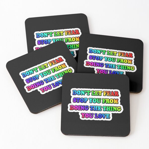 Item preview, Don't Let Fear Stop You designed and sold by carolsheiladis.