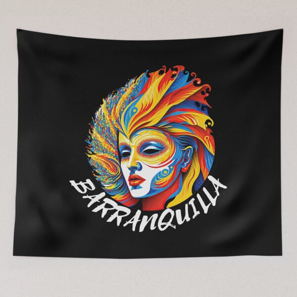 Item preview, Barranquilla Carnival Mask designed and sold by willardgarret.