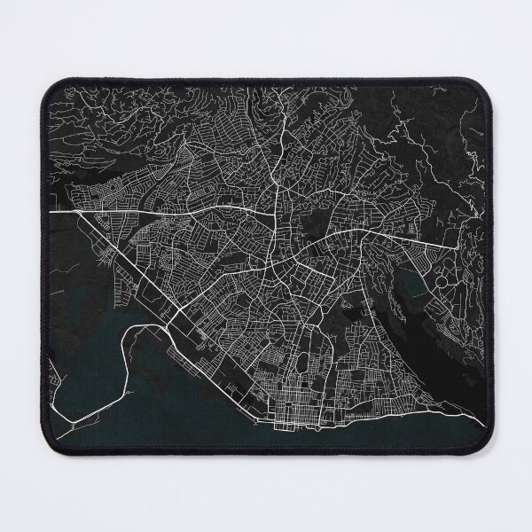 Item preview, Kingston City Map of Jamaica - Dark designed and sold by deMAP.