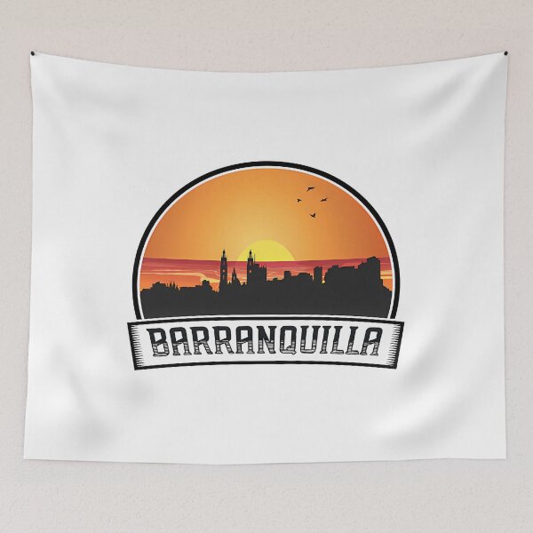 Item preview, Barranquilla-Sunset-Logo-Colombia-Skyline-Paisa-Gift-Present-T-Shirt-Sweater designed and sold by willardgarret.