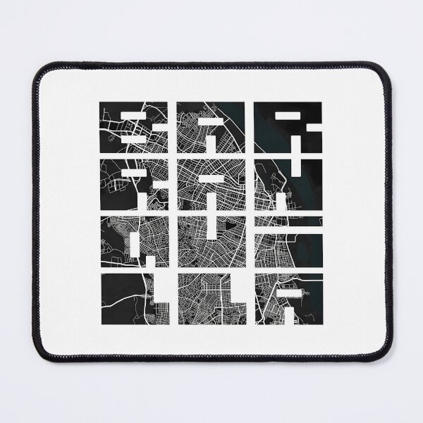 Item preview, Barranquilla City Map Of Colombia - Dark designed and sold by willardgarret.