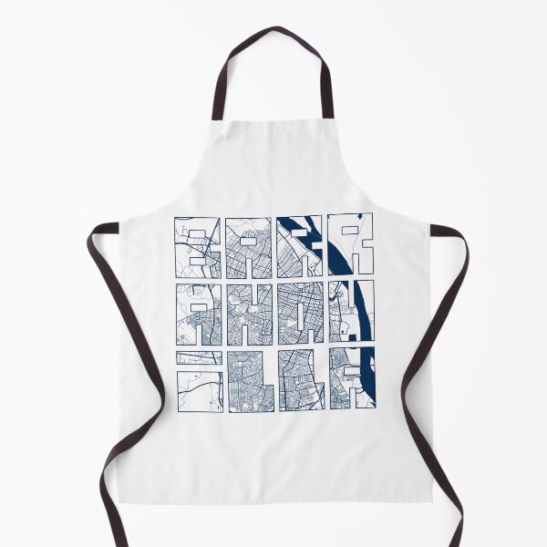 Item preview, Barranquilla City Map Colombia - Coastal designed and sold by willardgarret.
