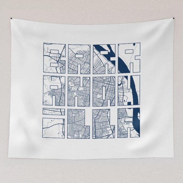 Item preview, Barranquilla City Map Colombia - Coastal designed and sold by willardgarret.