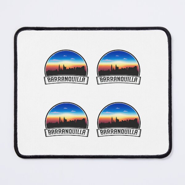 Item preview, Barranquilla Colombia Skyline Vintage Sunset Travel Souvenir designed and sold by willardgarret.
