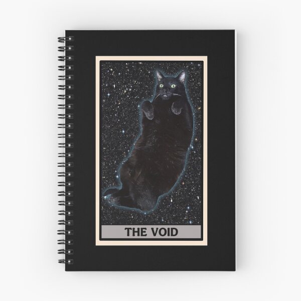 Item preview, Cat Tarot Card • The Void designed and sold by MannyShop.