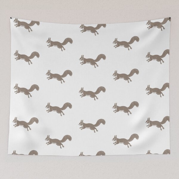 Item preview, Playful Squirrel Artwork designed and sold by JollyCritters.