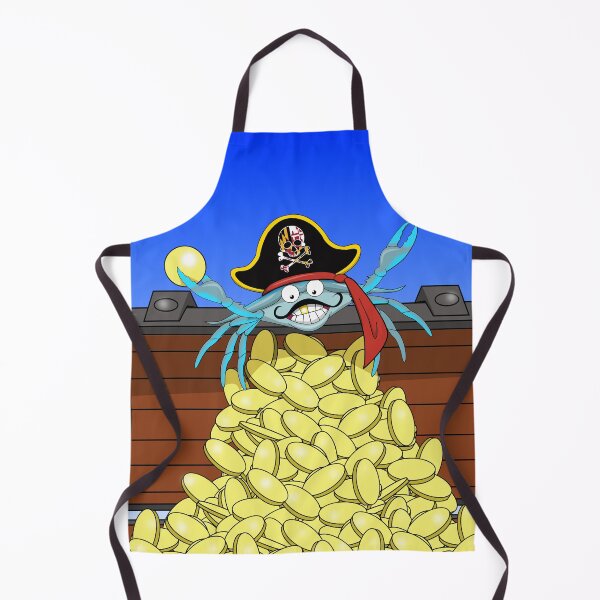 Item preview, Maryland Pirate Crab Treasure Chest designed and sold by wickedcartoons.