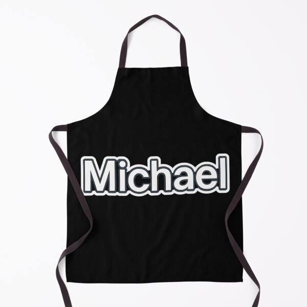 Item preview, Michael Name Design – Simple Black & White Bold Typography for Stickers, Apparel & Gifts designed and sold by DailyVibesCo.