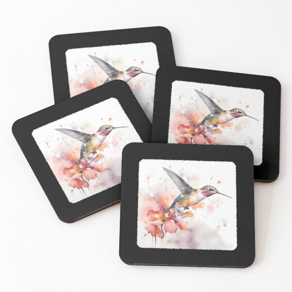 Item preview, A Hummingbird Hovering By A Flower Wings Winged Beauty designed and sold by neyvrvdpez49.
