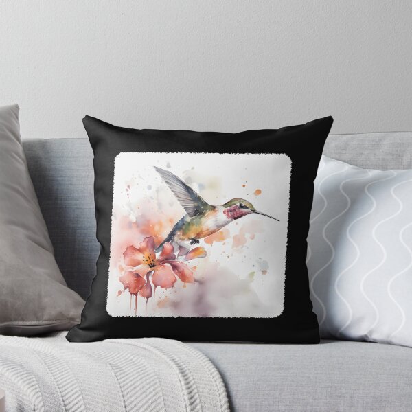 Item preview, A Hummingbird Hovering By A Flower Wings Winged Beauty designed and sold by neyvrvdpez49.