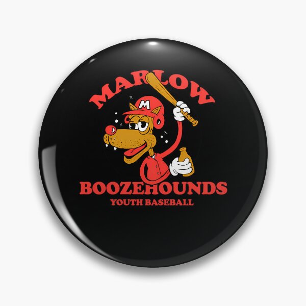 Item preview, Marlow Boozehounds Youth Baseball Logo Meme designed and sold by Sanidaarts.