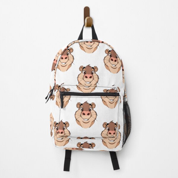 Item preview, Capy Smiley – Bold Cartoon Capybara Illustration designed and sold by CapyToon.