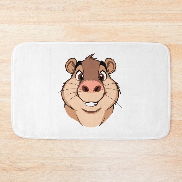 Item preview, Capy Smiley – Bold Cartoon Capybara Illustration designed and sold by CapyToon.