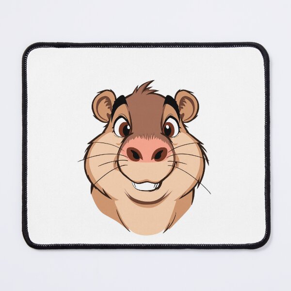 Item preview, Capy Smiley – Bold Cartoon Capybara Illustration designed and sold by CapyToon.