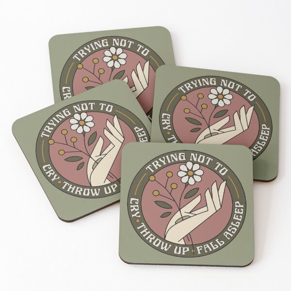 Item preview, Trying Not To Cry, Throw up, Fall Asleep designed and sold by hayhaily.