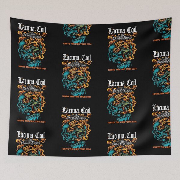 Item preview, Lacuna Coil Tour 2025 designed and sold by ZeynepShiver.
