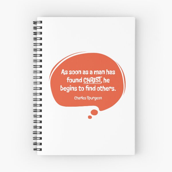 Item preview, As Soon As a Man Has Found Christ – Charles Spurgeon Quote | Inspirational #2 designed and sold by JirehKollezion.