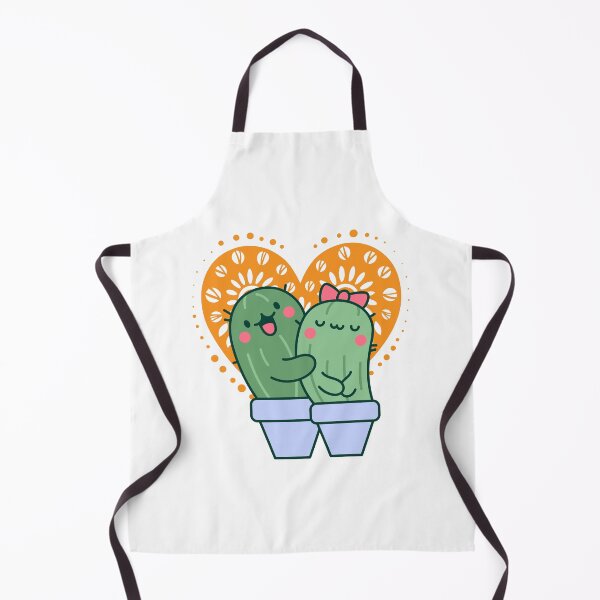 Item preview, Kawaii Cactus Couple in Love designed and sold by yuki-hana.