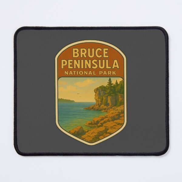Item preview, Vintage Canadian National Park Prints: Bruce Peninsula designed and sold by PinUpPizzazz.