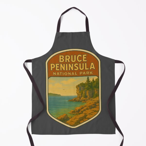 Item preview, Vintage Canadian National Park Prints: Bruce Peninsula designed and sold by PinUpPizzazz.