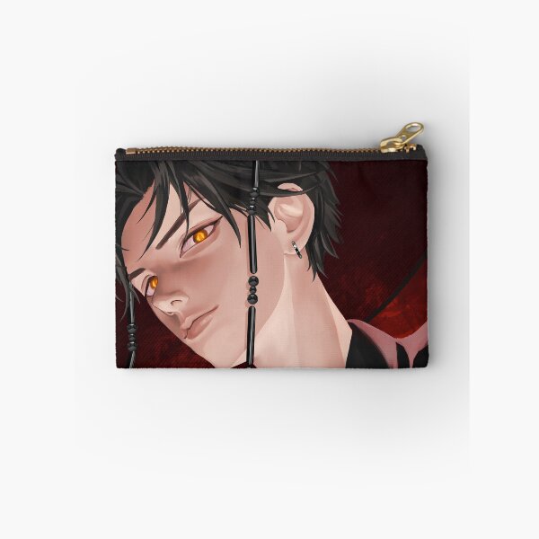 Item preview, Jinu KPop Hunters Demon Boy Gaze Black Nails Orange Eyes Red Aura designed and sold by RDGNR-8.
