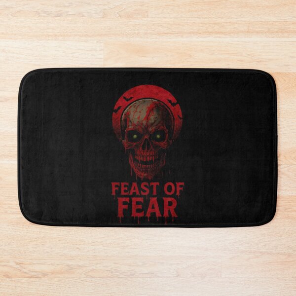 Item preview, Feast of Fear Scary Skull Horror Halloween Design designed and sold by Sitred123.