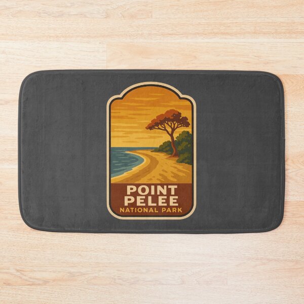 Item preview, Vintage Canadian National Park Prints: Point Pelee designed and sold by PinUpPizzazz.