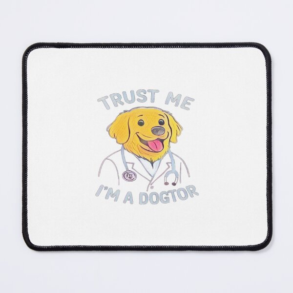 Item preview, Trust Me I'm A Dogtor | Funny Veterinarian Pun #2 designed and sold by creativerooney.