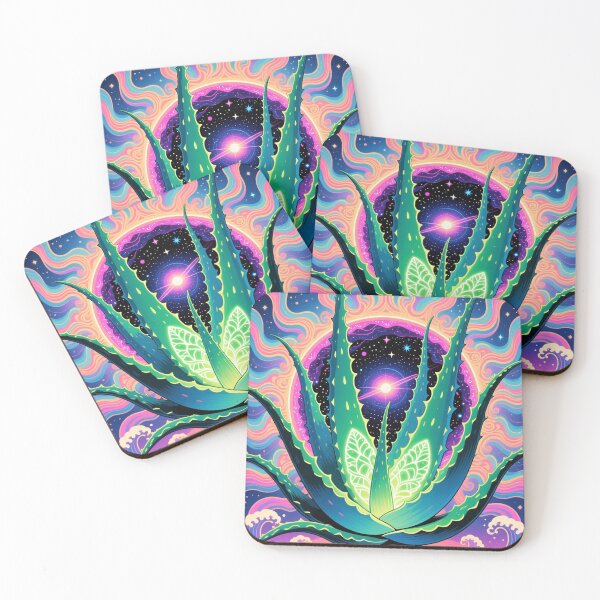 Item preview, Psychedelic Aloe Portal designed and sold by wake up make things.