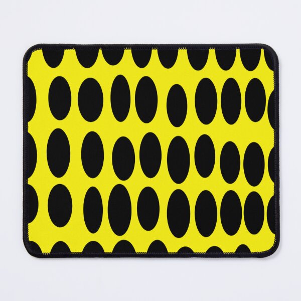 Item preview, Classic Black Polka Dot on Yellow Background – Timeless Circle Pattern Design designed and sold by Cultradesign.