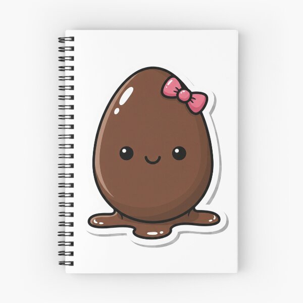Item preview, Cute Chocolate Egg | Kawaii Easter Treat | Sweet Candy Sticker designed and sold by Creative Spark.
