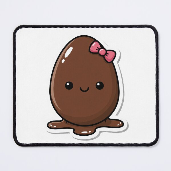 Item preview, Cute Chocolate Egg | Kawaii Easter Treat | Sweet Candy Sticker designed and sold by Creative Spark.
