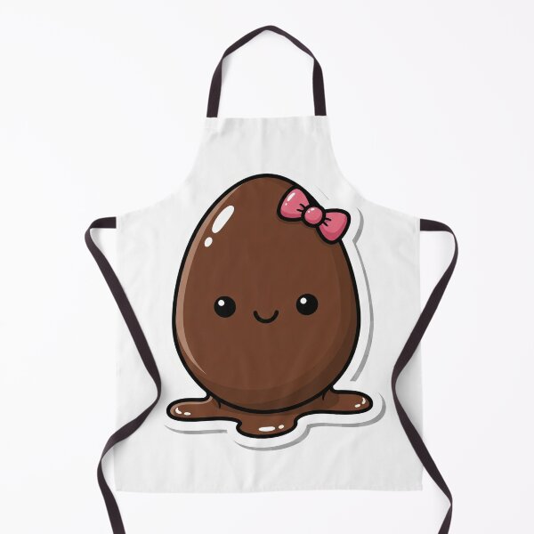 Item preview, Cute Chocolate Egg | Kawaii Easter Treat | Sweet Candy Sticker designed and sold by Creative Spark.