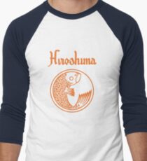Hiroshima Karpfen Retro Baseballshirt für Männer